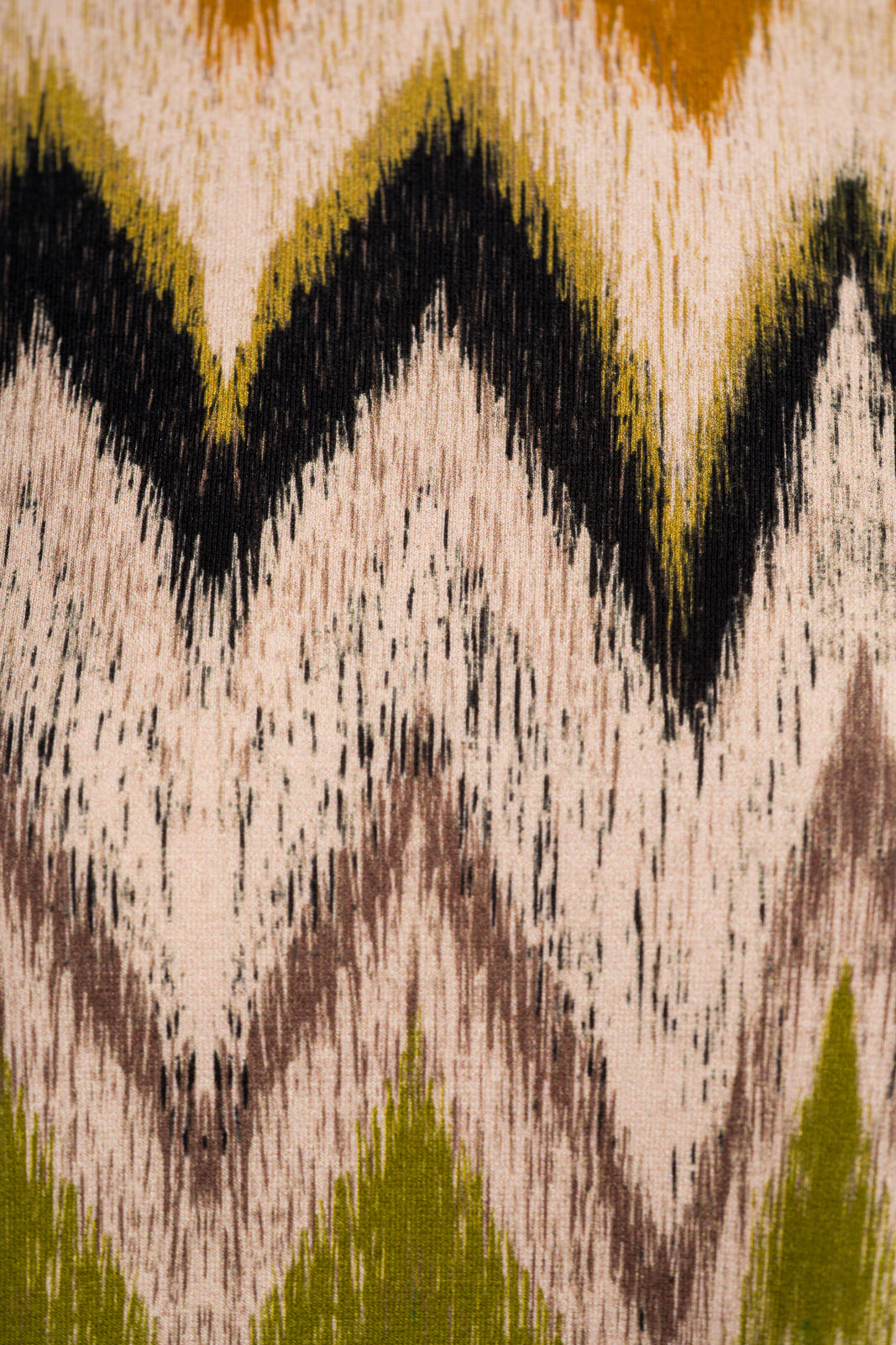 Multicoloured blouse 3/4 sleeves in brown Multicoloured blouse 3/4 sleeves in brown