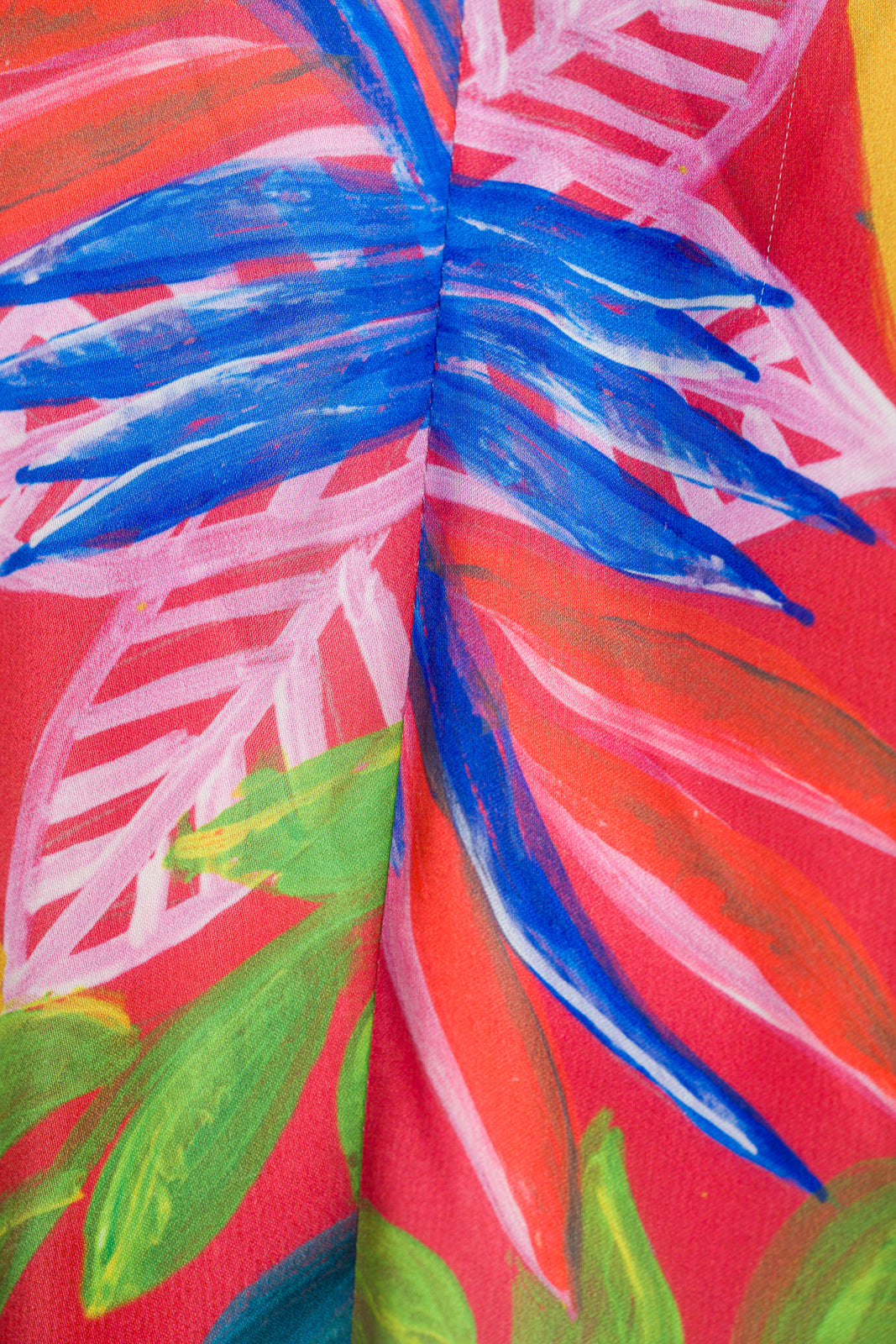 Off-shoulder dress with ruffles in tropic orange Off-shoulder dress with ruffles in tropic orange