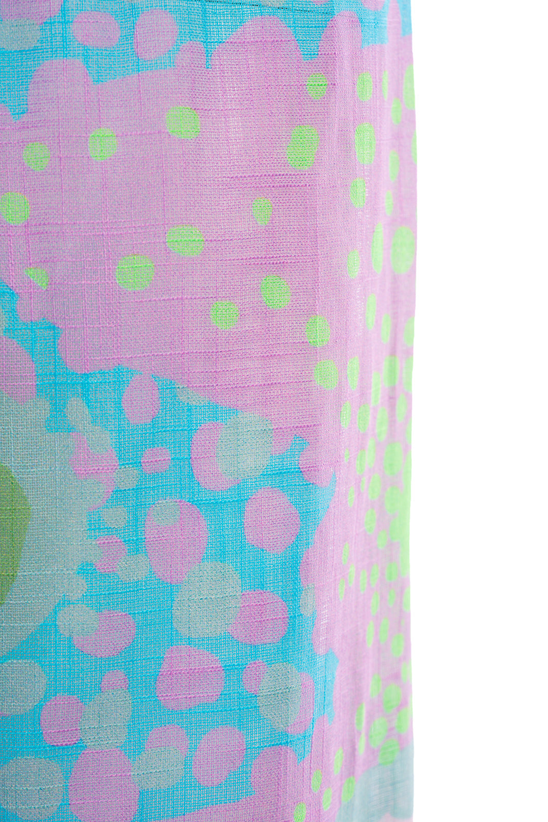 Wide-leg pants in multicoloured linen Wide-leg pants in multicoloured linen
