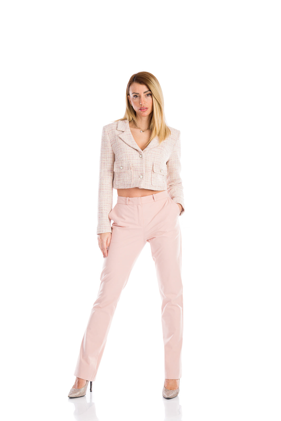 Pants in peach colour Pants in peach colour