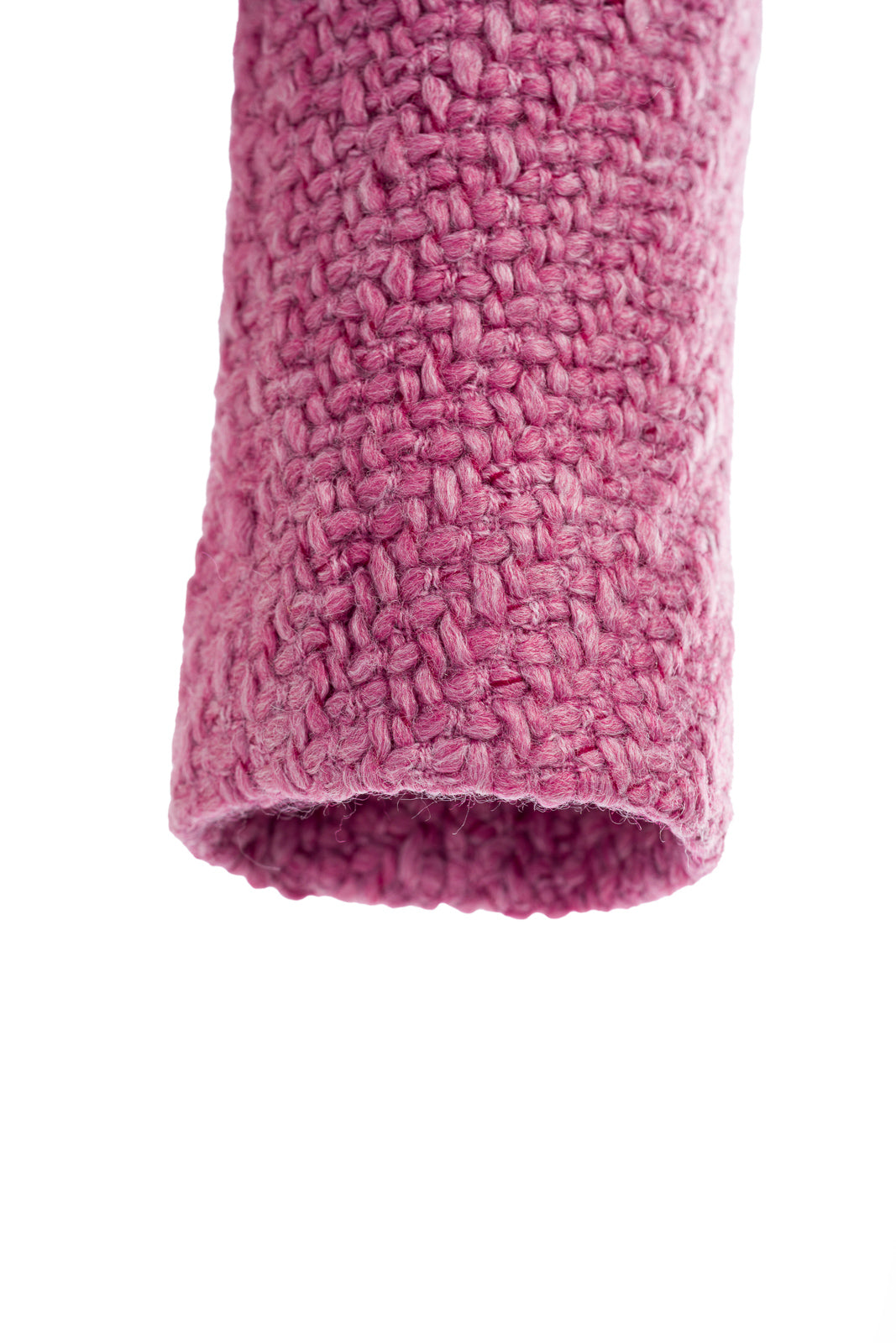 Boucle coat in dark pink with long sleeves Boucle coat in dark pink with long sleeves