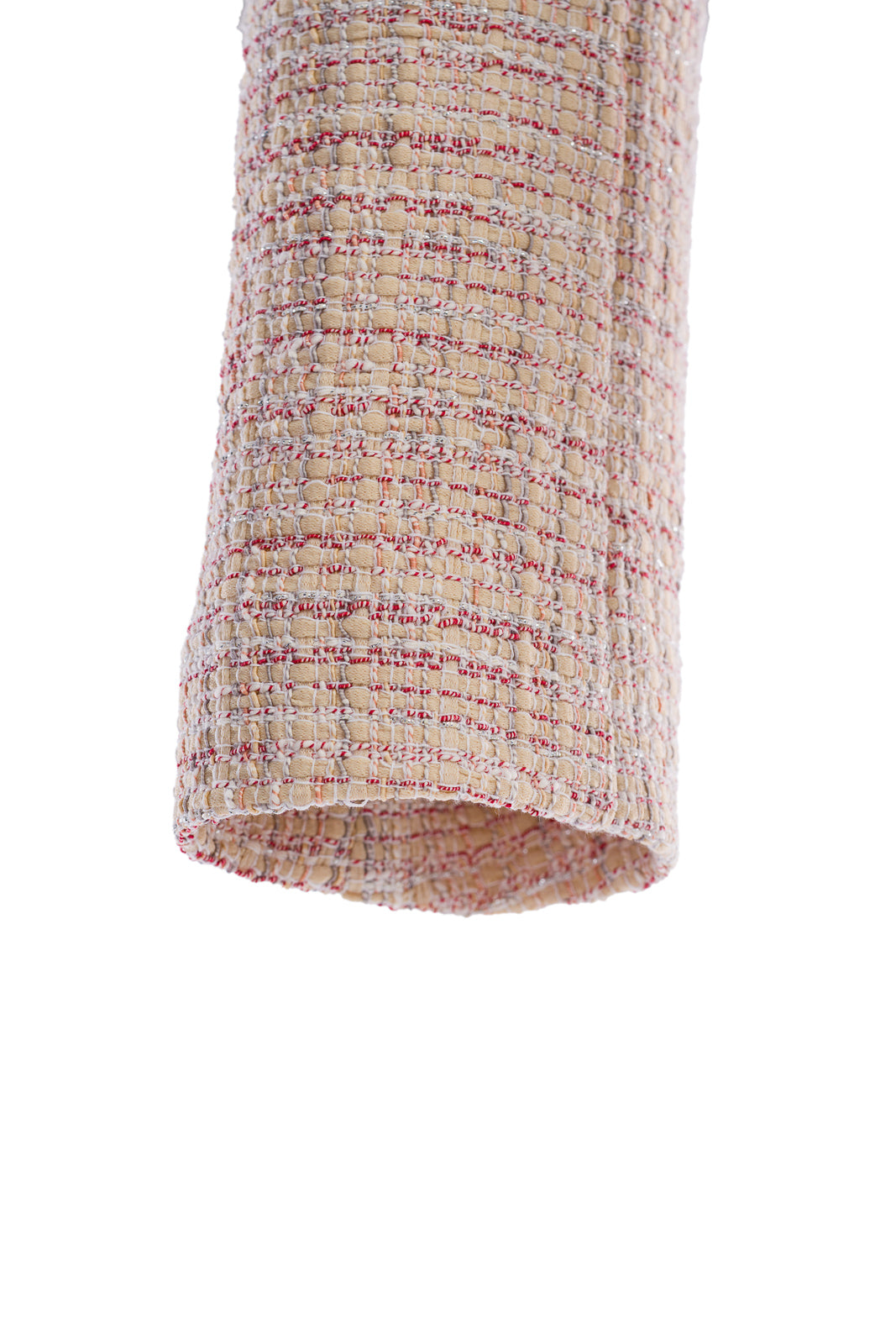 Short-cut jacket in pink boucle Short-cut jacket in pink boucle
