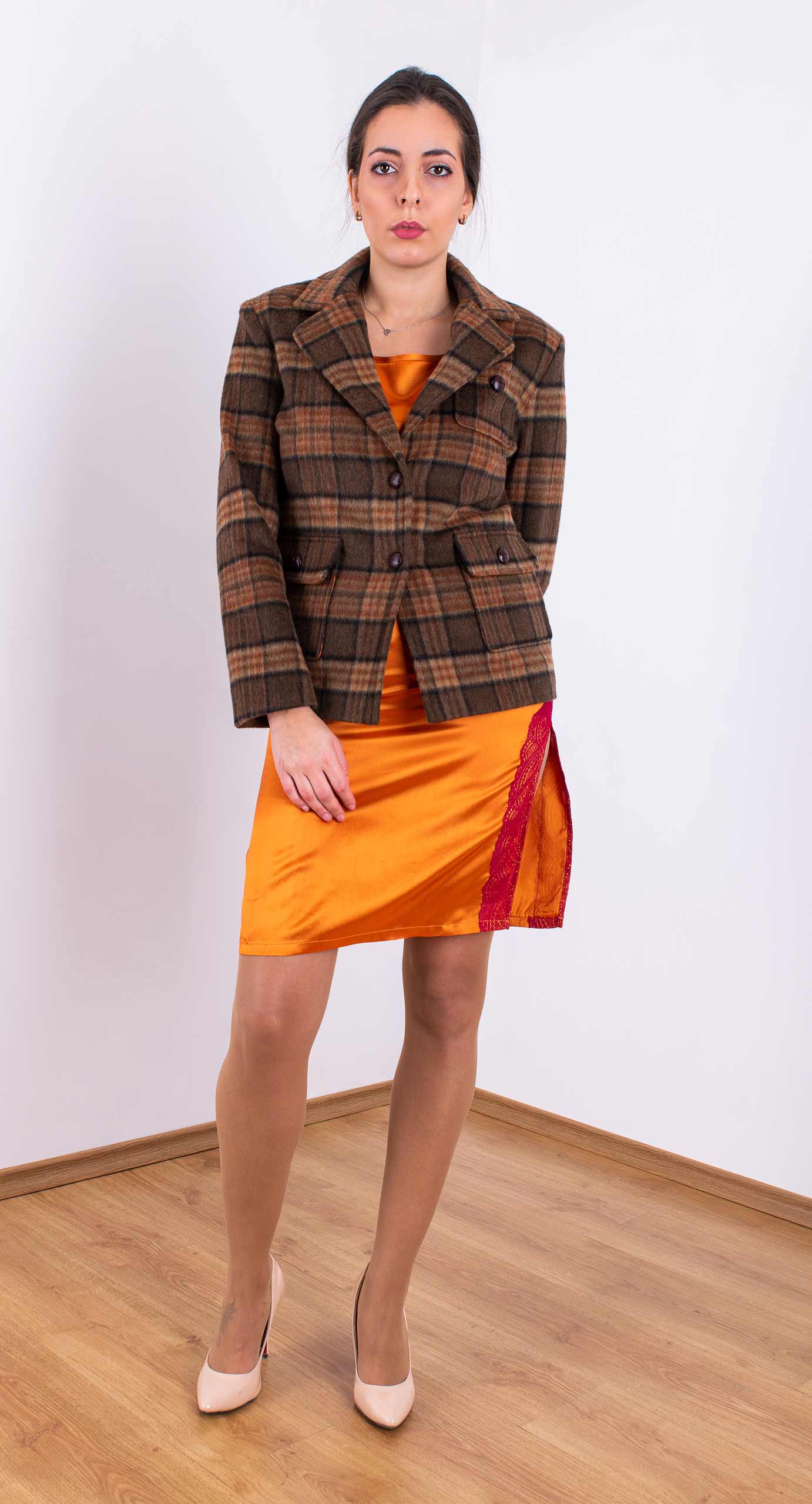 Cappotto corto Teddy QUADRO Cappotto corto Teddy QUADRO