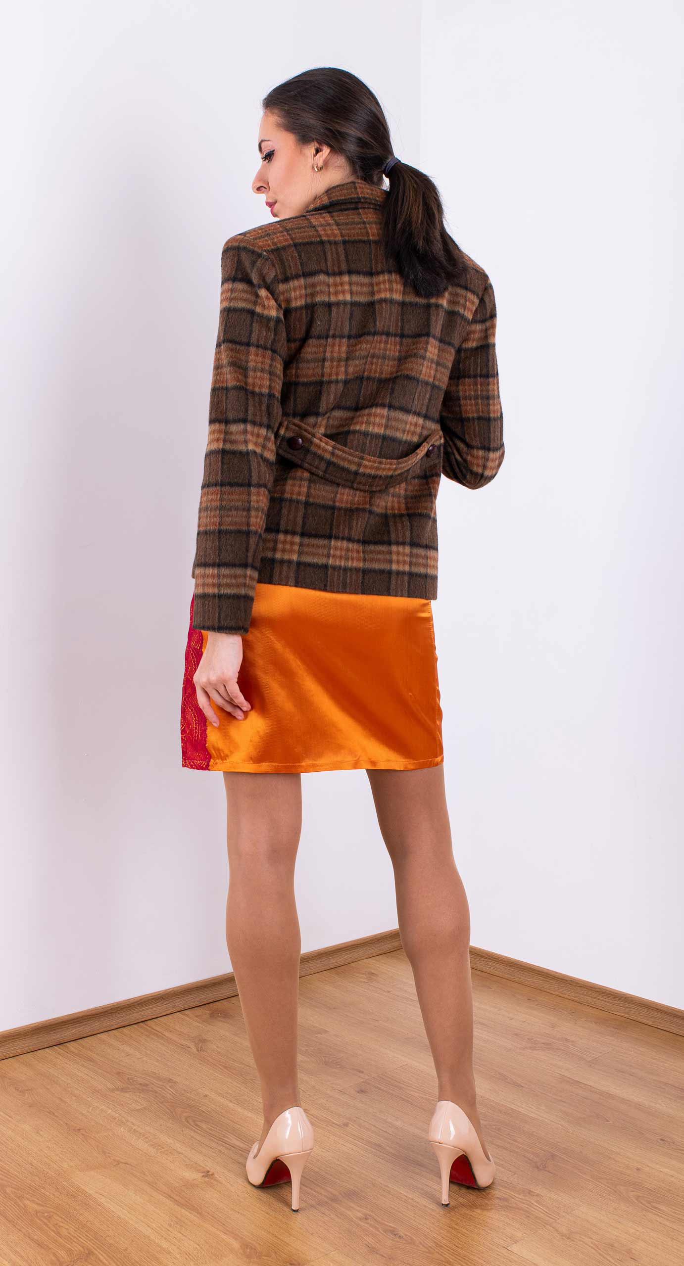 Cappotto corto Teddy QUADRO Cappotto corto Teddy QUADRO