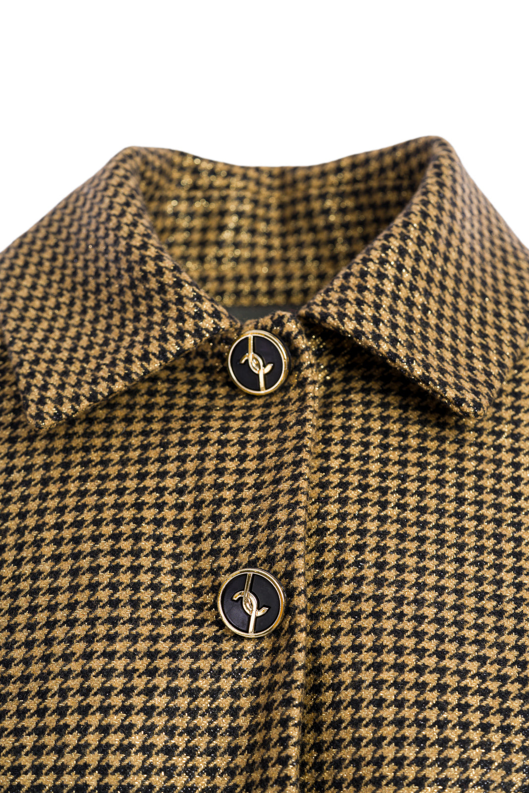Jacket in Golden pepita Jacket in Golden pepita
