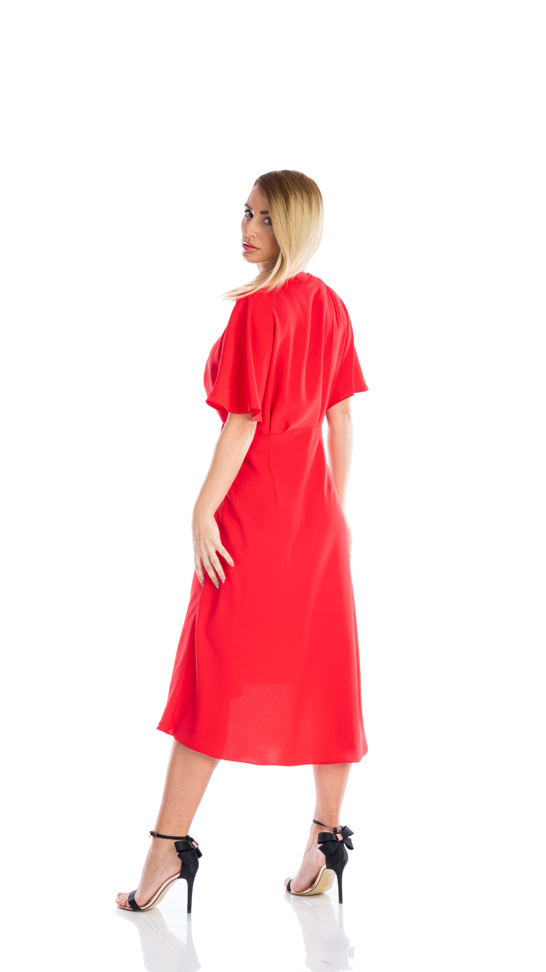 Elegant style dress in Red Elegant style dress in Red