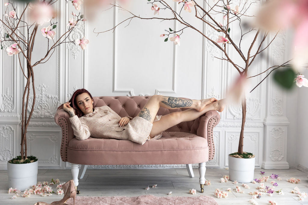 JACKET PINK BOUCKLE LONG HALF CLOSH JACKET PINK BOUCKLE LONG HALF CLOSH