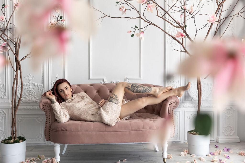 JACKET PINK BOUCKLE LONG HALF CLOSH JACKET PINK BOUCKLE LONG HALF CLOSH