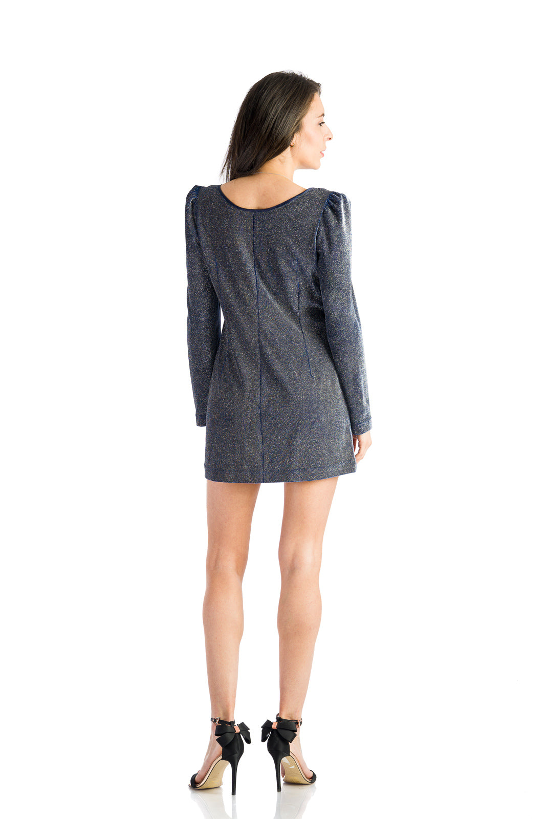 DRESS BLUE SPARKLING DRESS BLUE SPARKLING