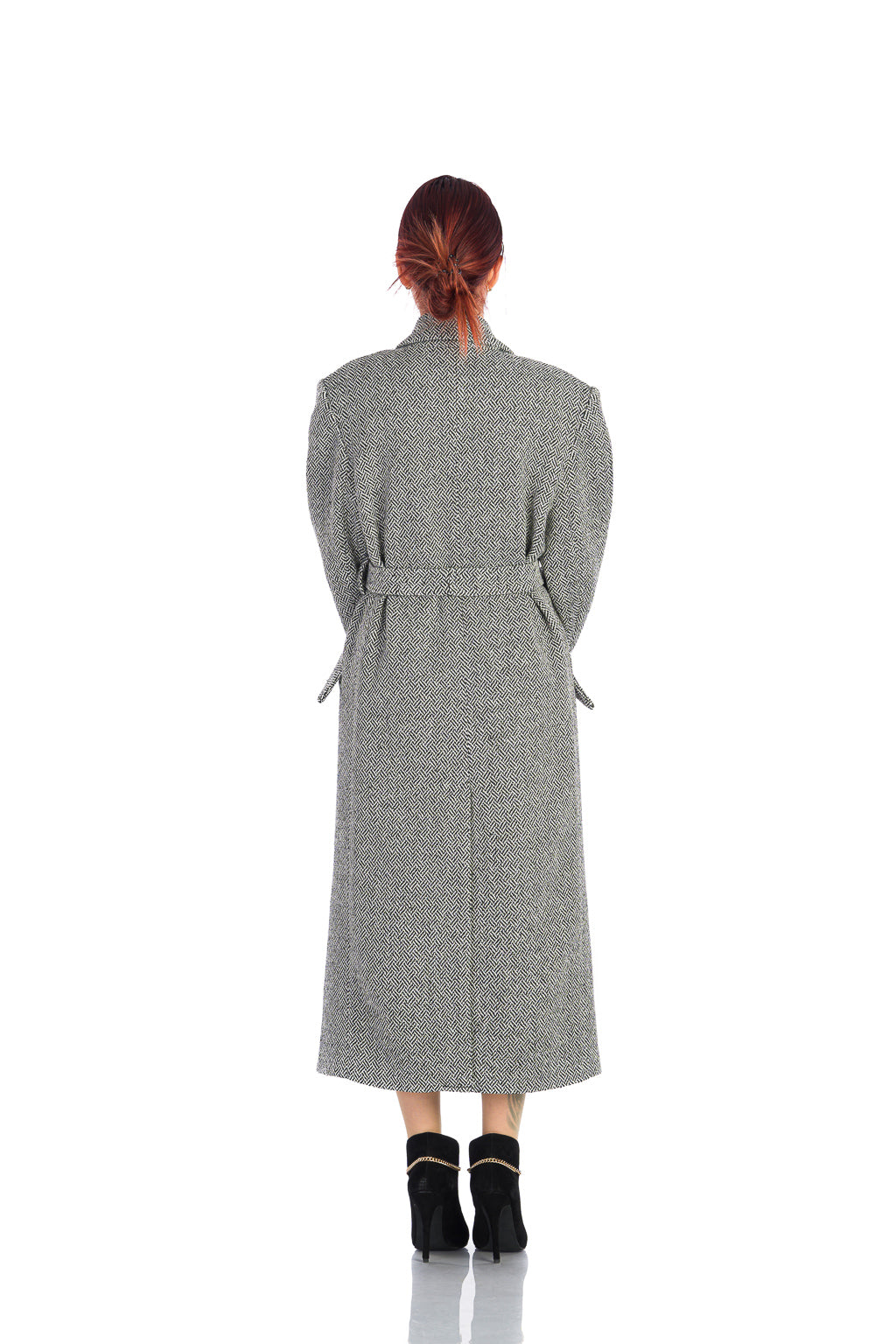 Cappotto nero-bianco Cappotto nero-bianco