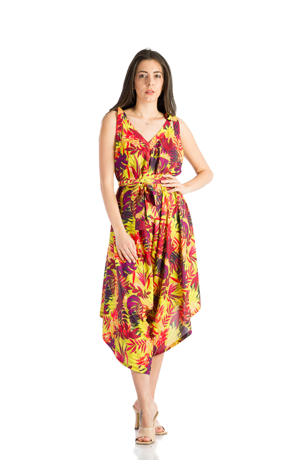 Jumpsuit in tropical print Jumpsuit in tropical print