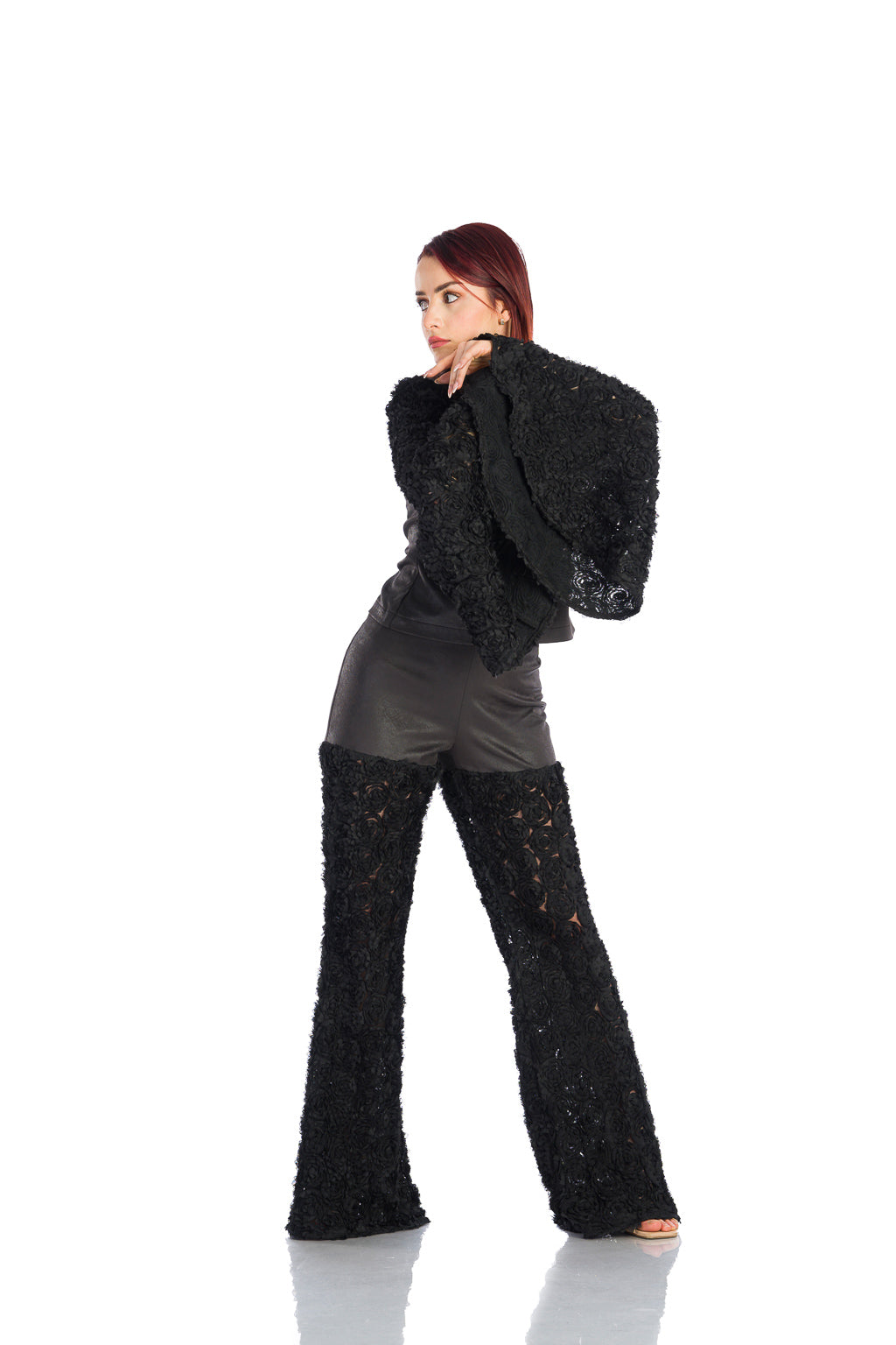 Charlston pants 3D roses Charlston pants 3D roses
