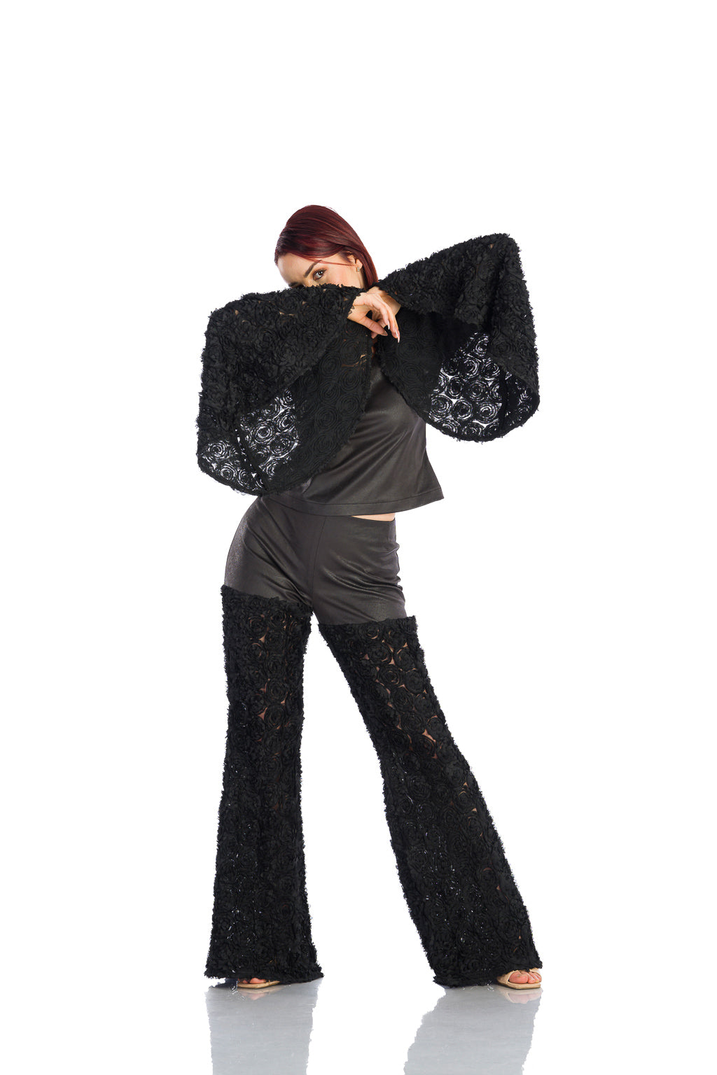 Charlston pants 3D roses Charlston pants 3D roses