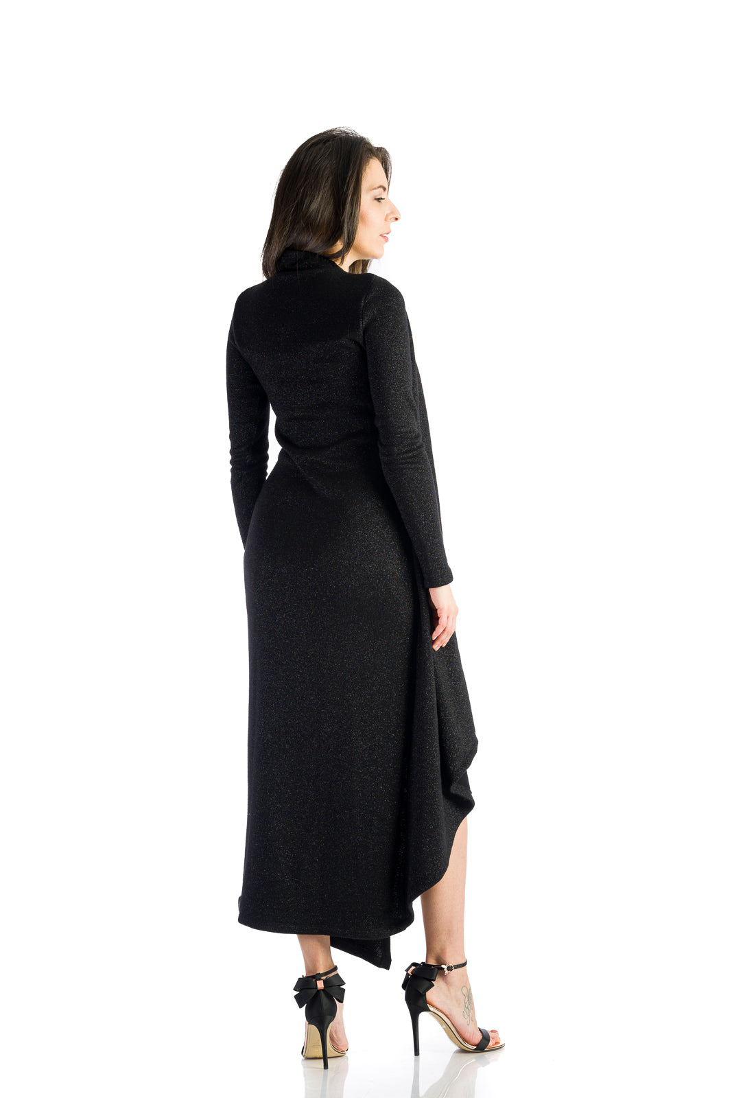 Black knitted dress Black knitted dress