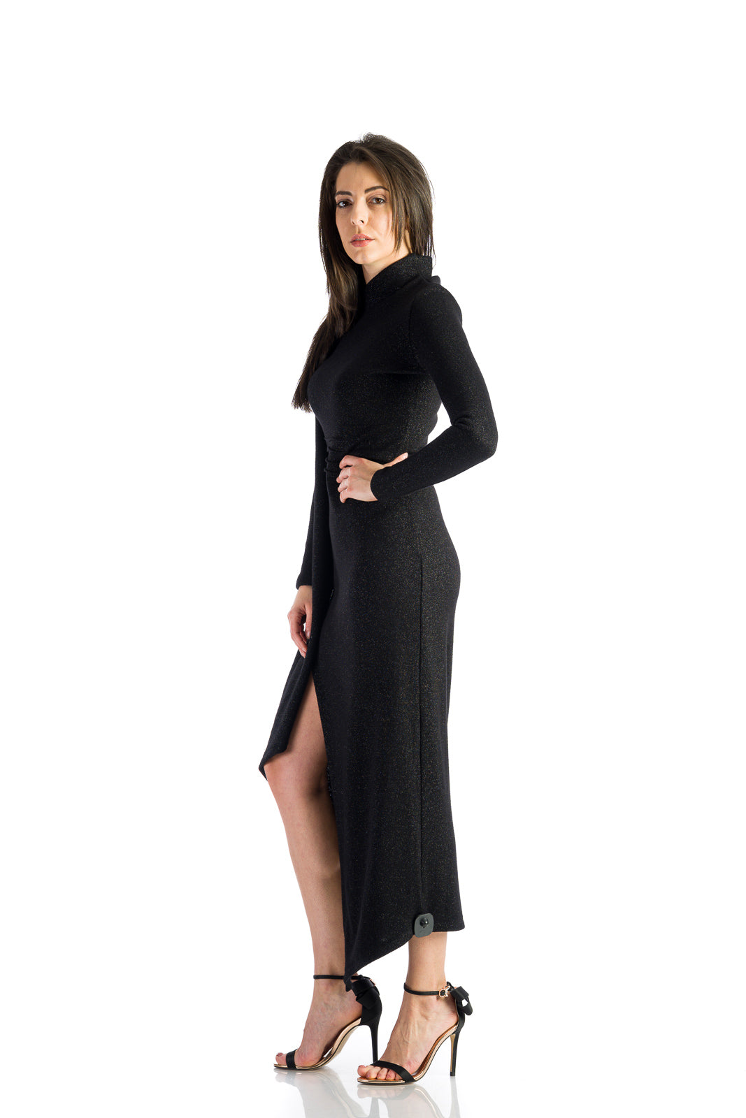Black knitted dress Black knitted dress