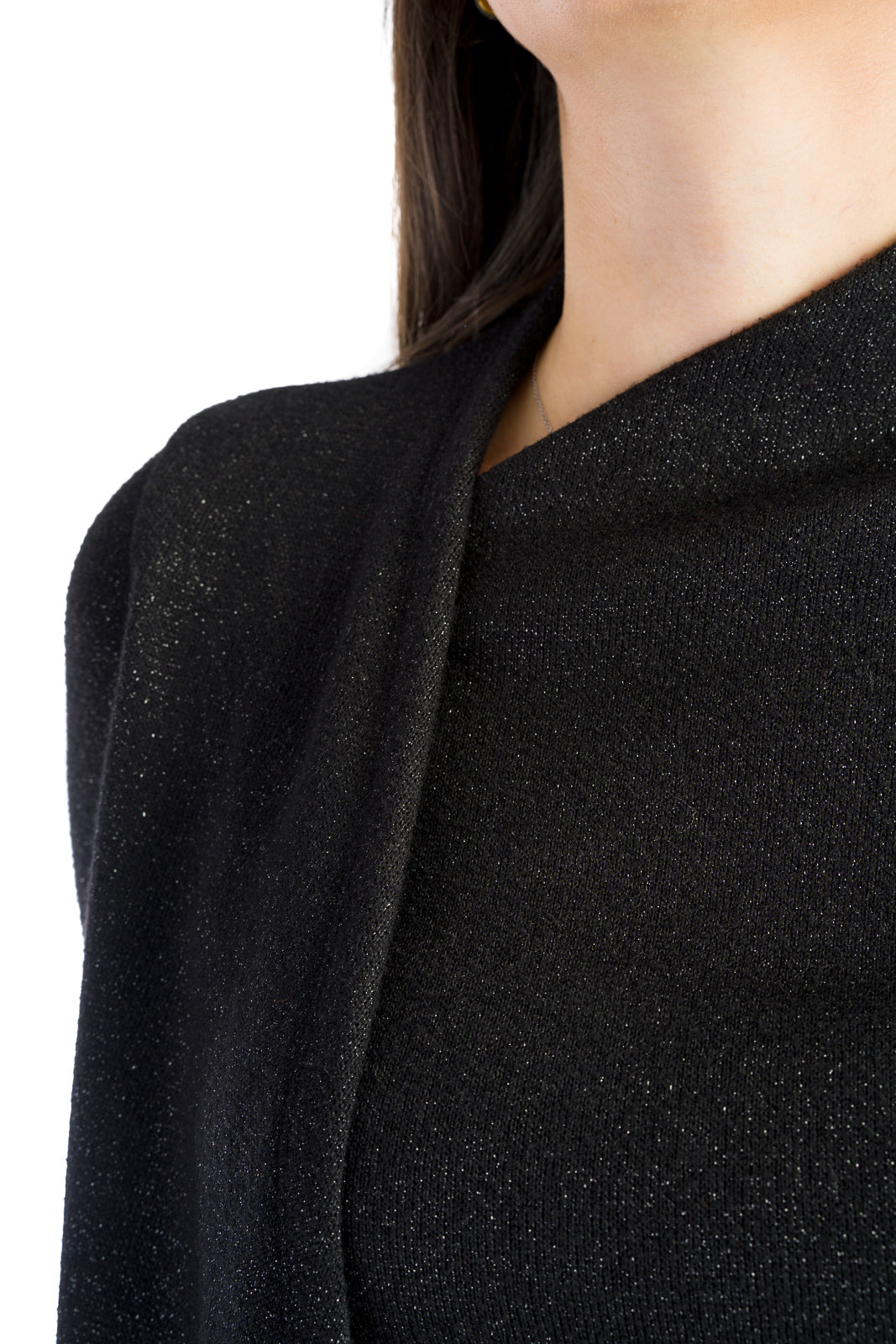 Black knitted dress Black knitted dress