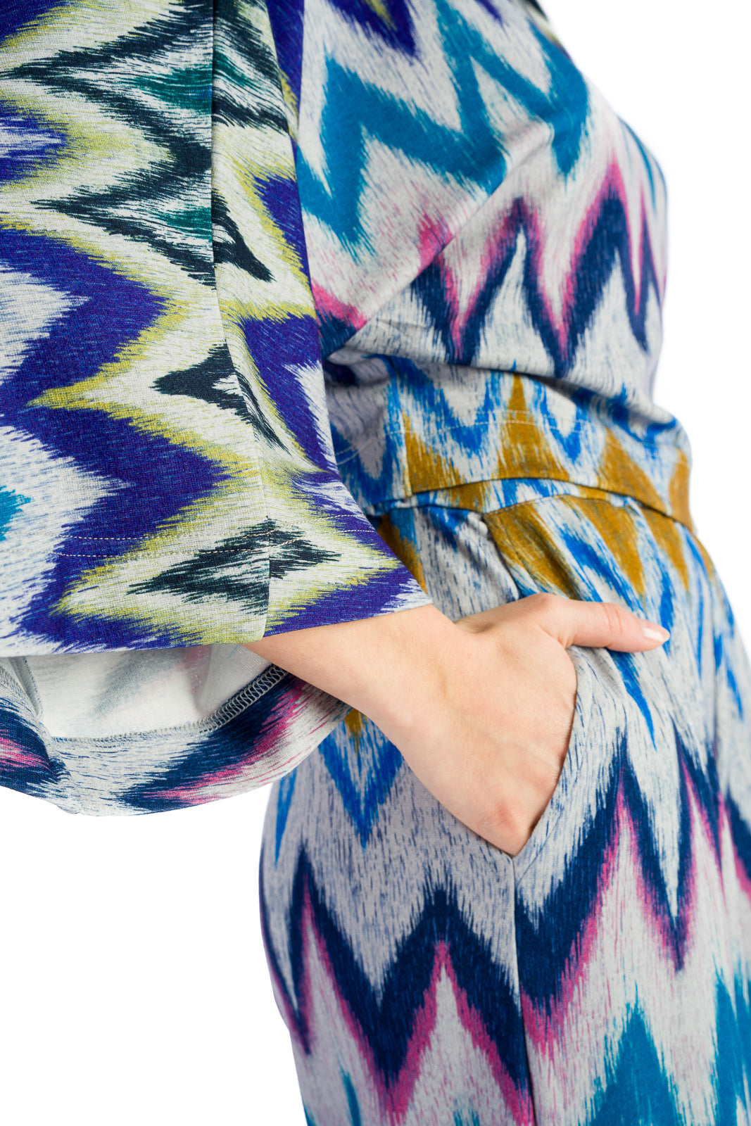 Multicoloured blouse 3/4 sleeves Multicoloured blouse 3/4 sleeves
