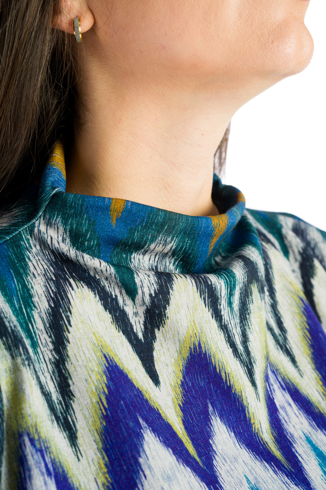Multicoloured blouse 3/4 sleeves Multicoloured blouse 3/4 sleeves