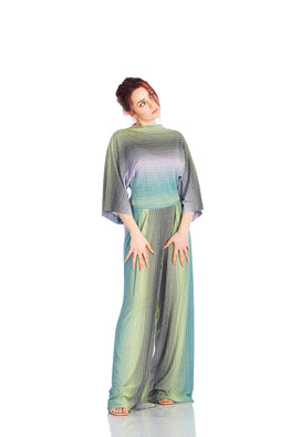 Colourful pants with a loose design