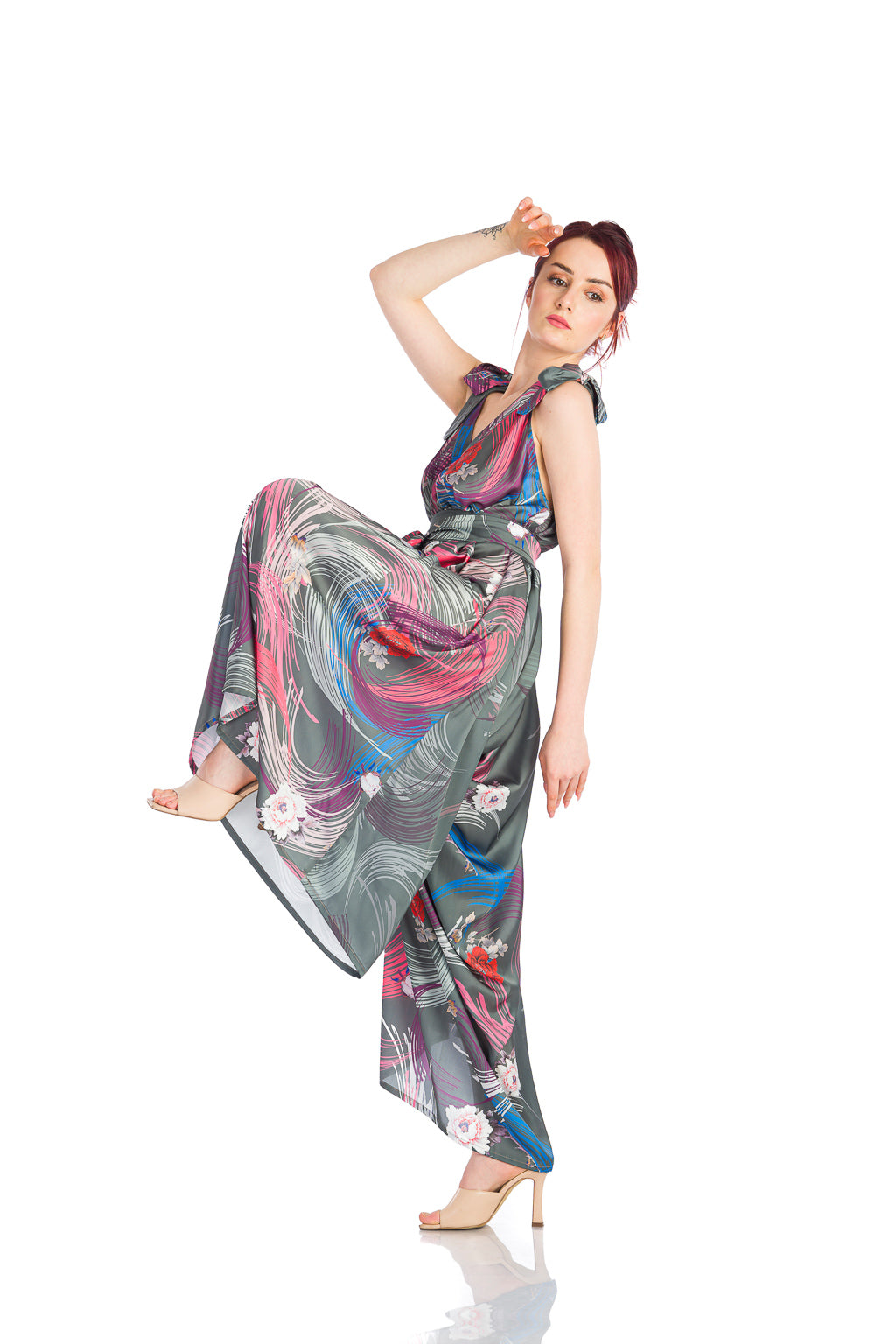 Jumpsuit with extra loose legs Jumpsuit with extra loose legs