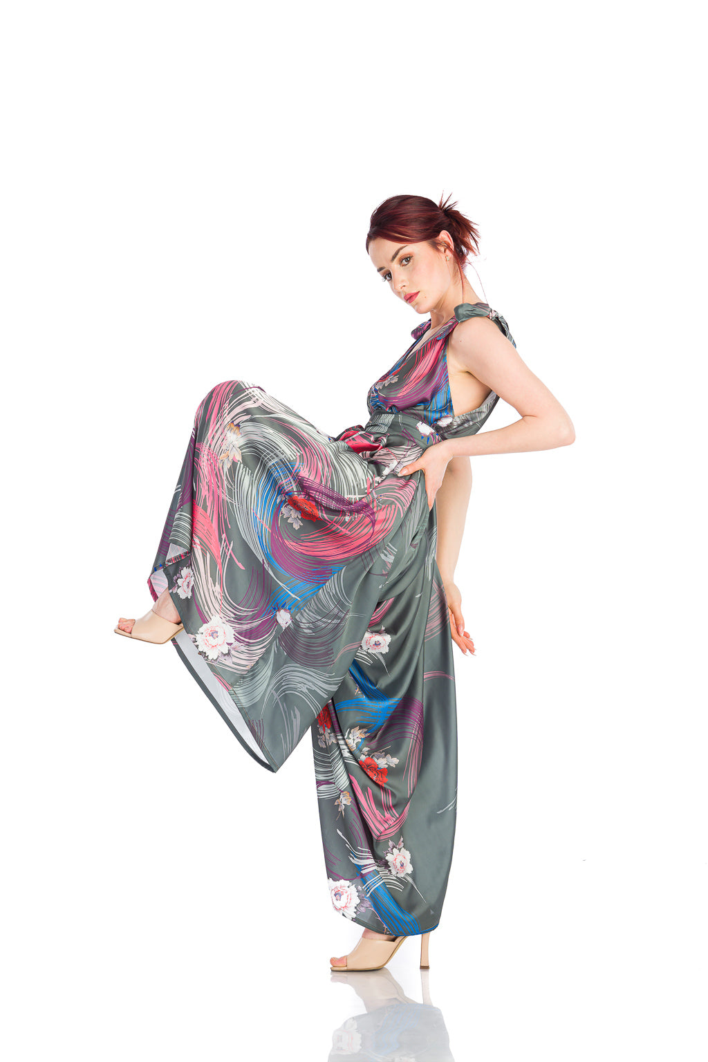 Jumpsuit with extra loose legs Jumpsuit with extra loose legs