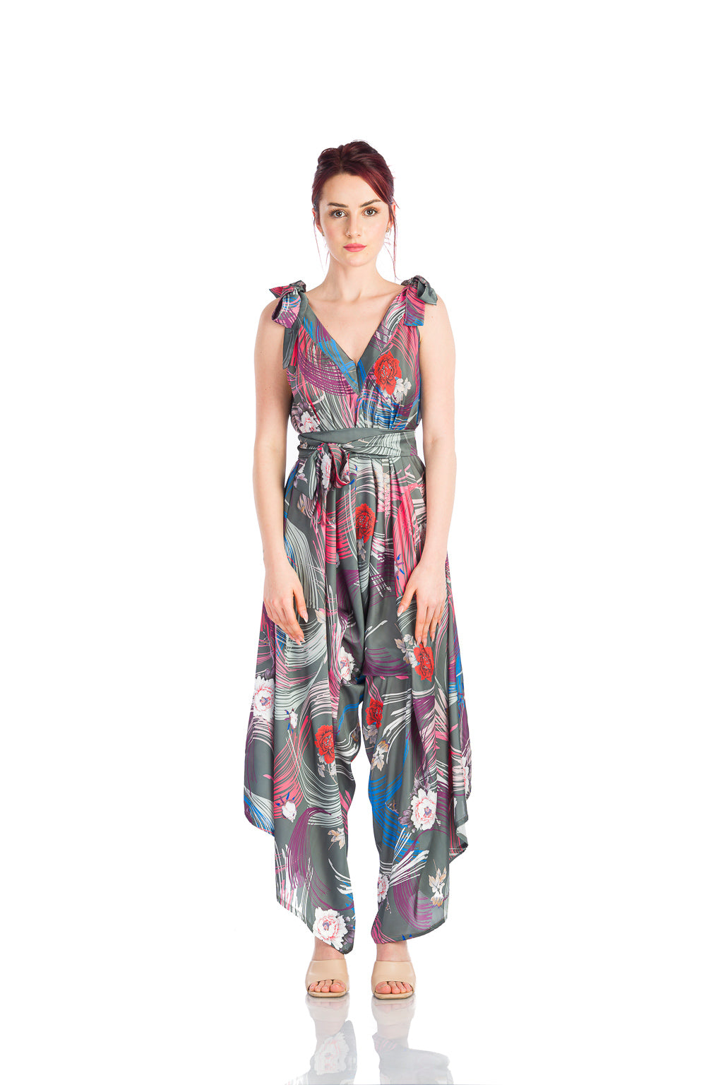 Jumpsuit with extra loose legs Jumpsuit with extra loose legs