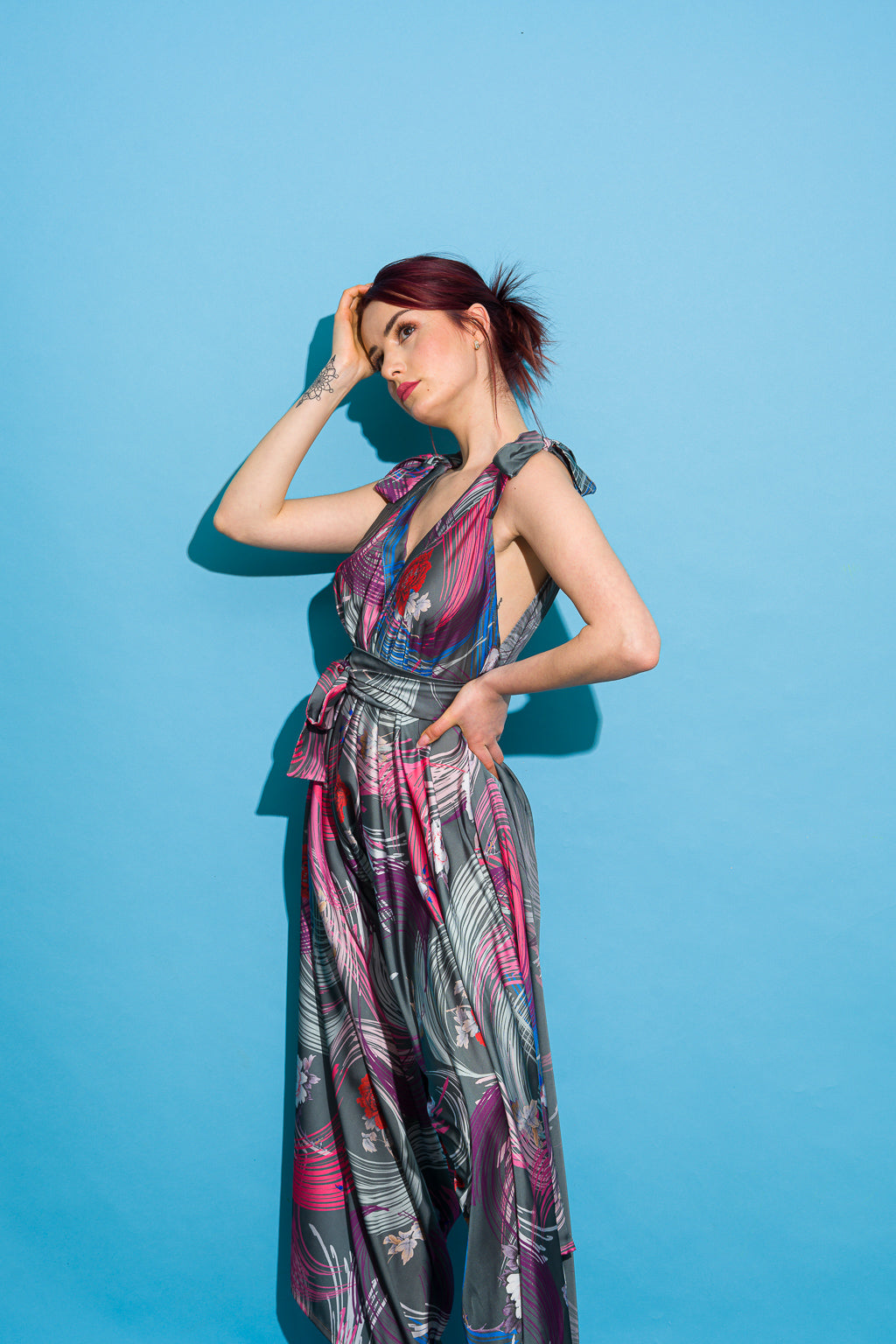 Jumpsuit with extra loose legs Jumpsuit with extra loose legs