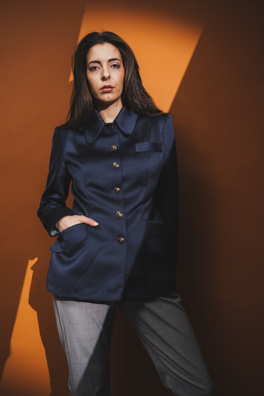 Blue blazer Blue blazer