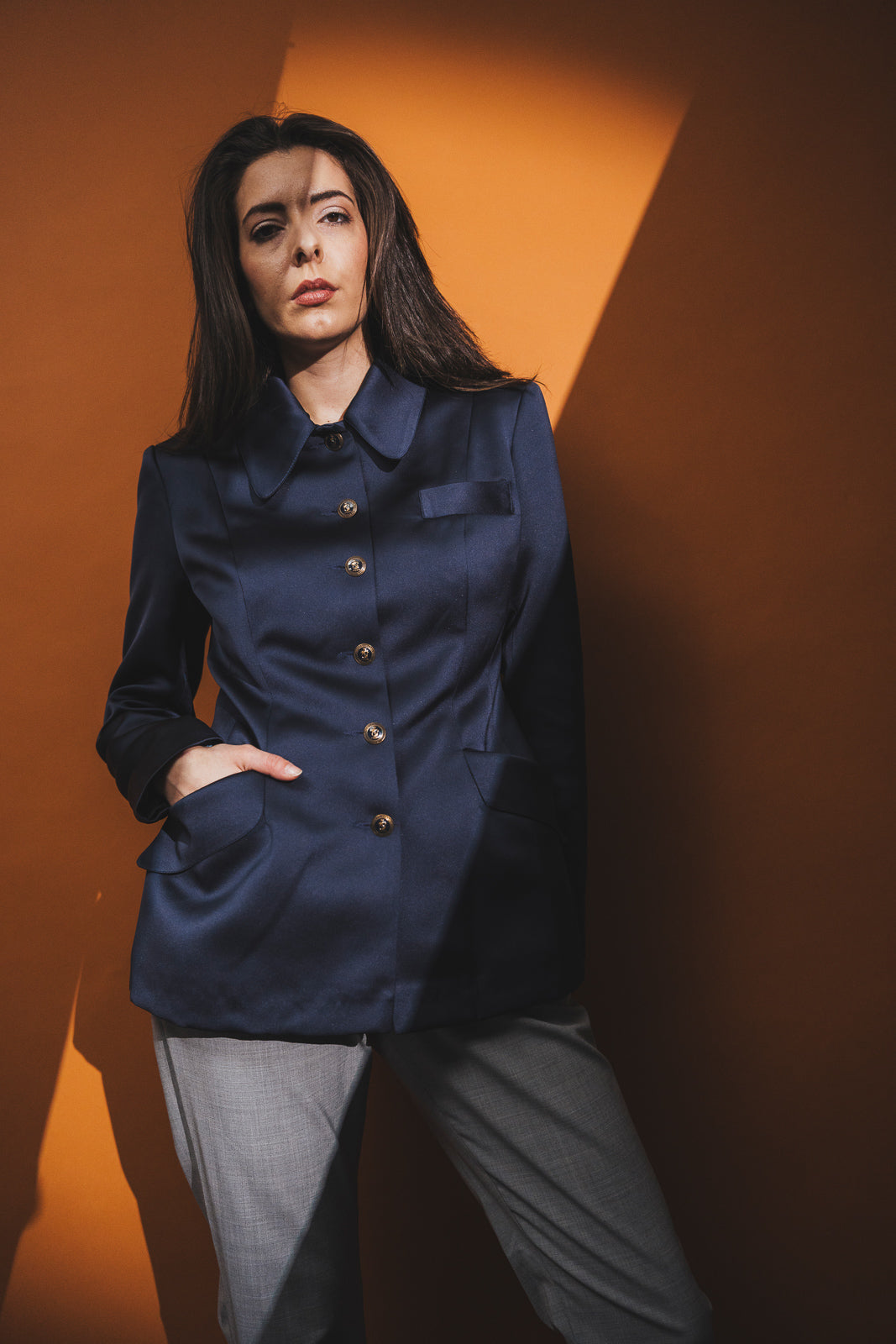 Blue blazer Blue blazer