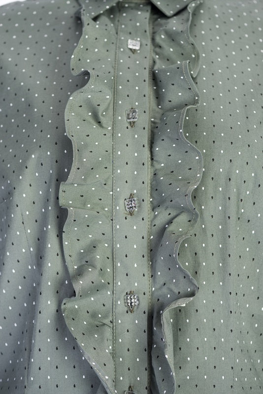Shirt-dress olive green Shirt-dress olive green