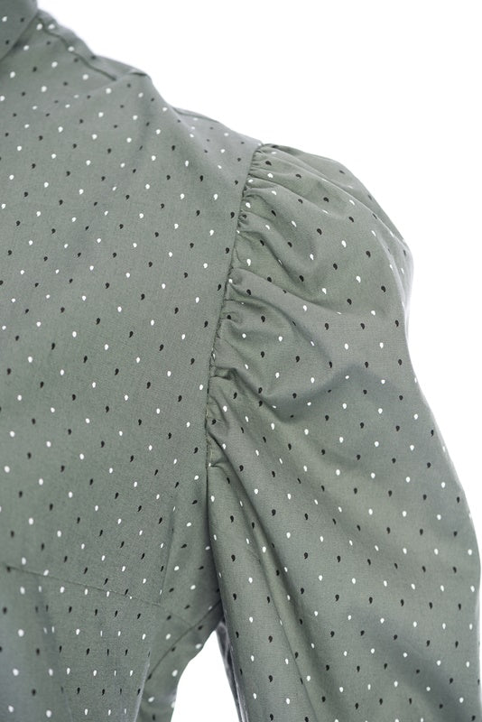 Shirt-dress olive green Shirt-dress olive green