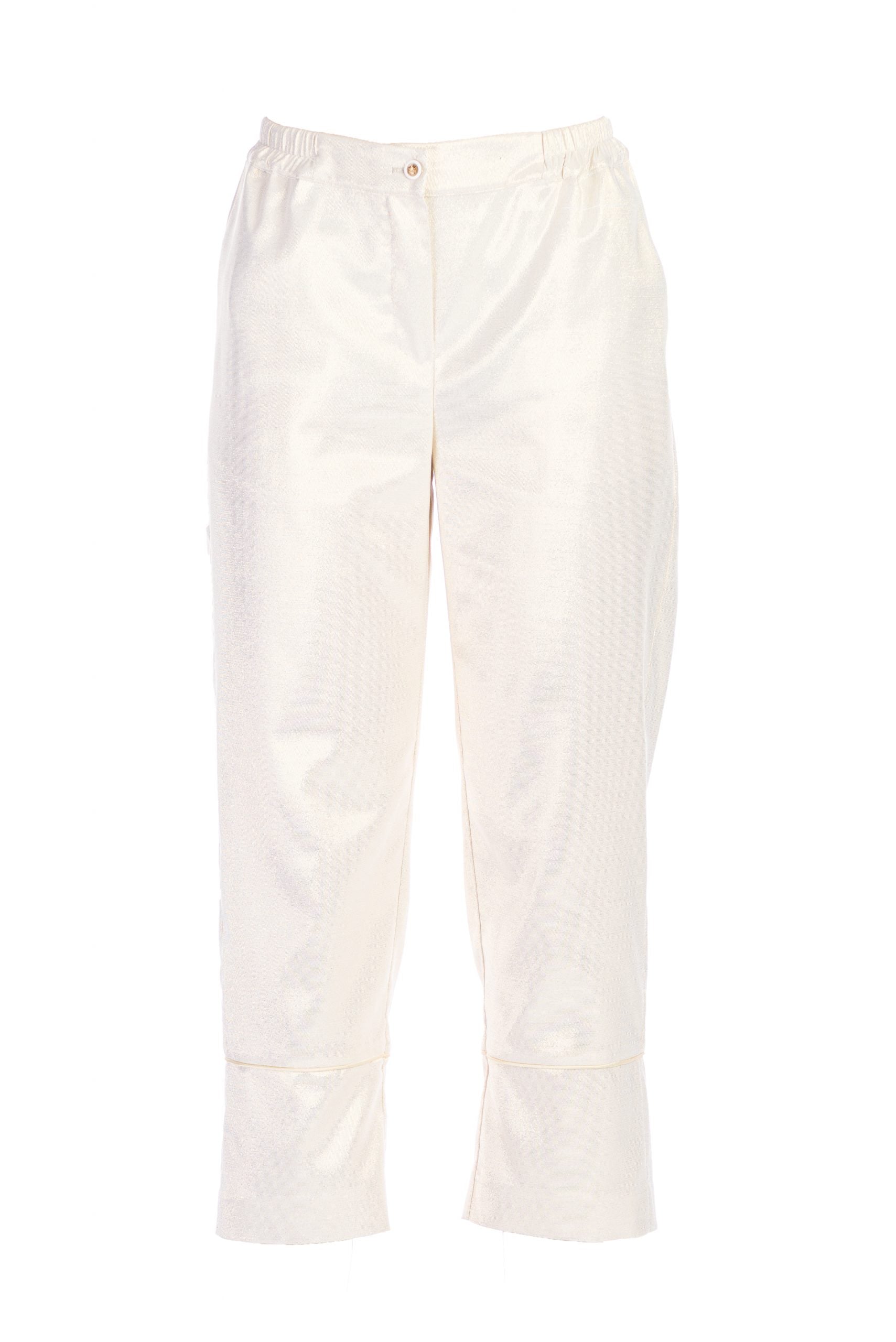 Elegant pants with gold sheen Elegant pants with gold sheen