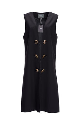 Long vest – Front view – Silvy Rowson