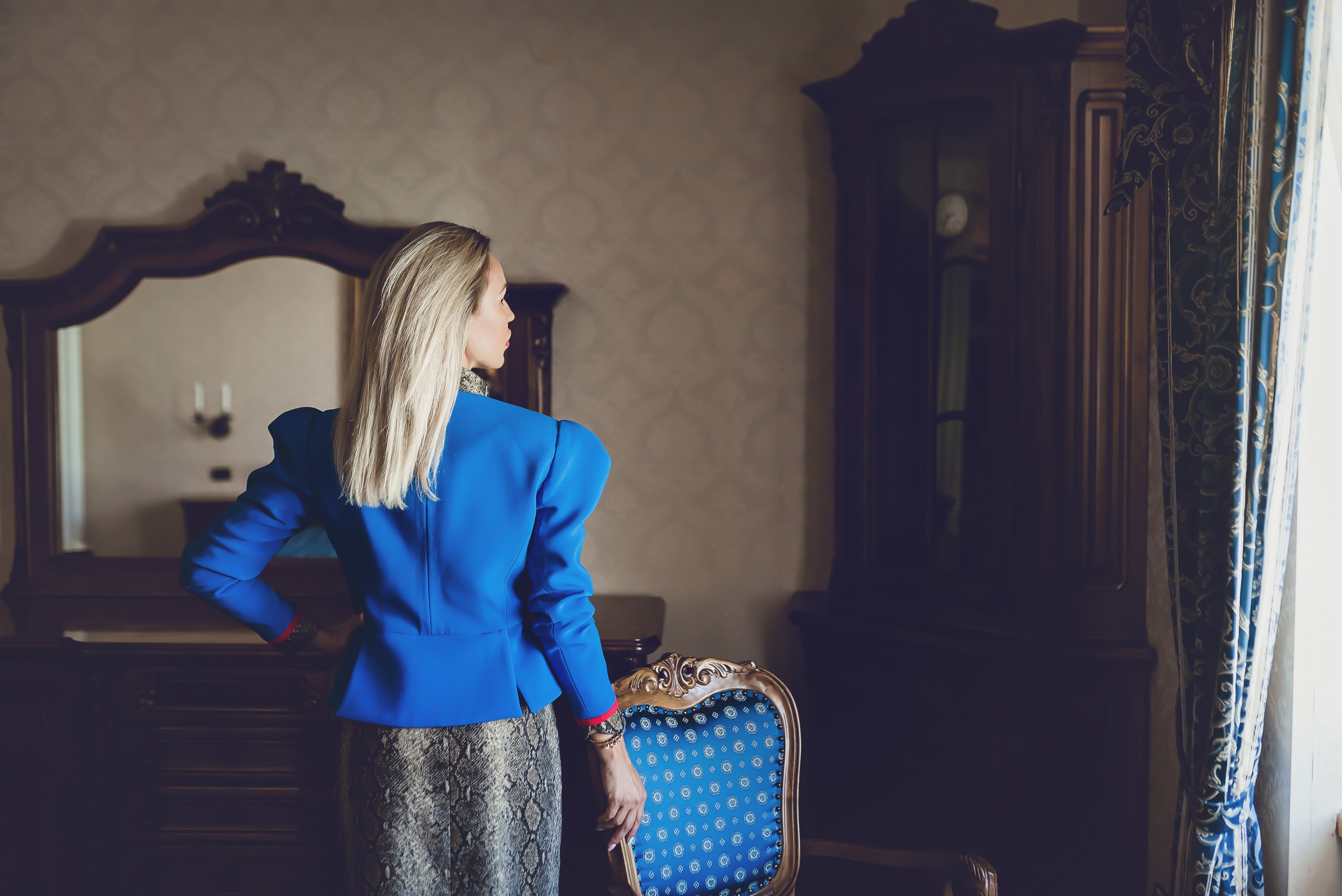 Elegant style python skirt Elegant style python skirt