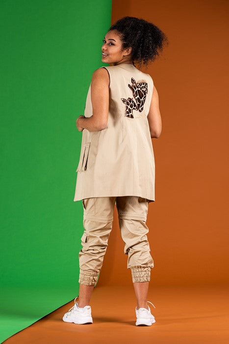 Cargo vest with appliqué Cargo vest with appliqué