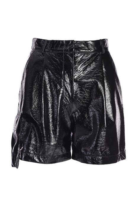 Short faux leather pants Short faux leather pants