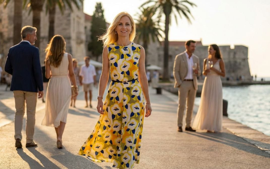 Dress Floral Viscose Maxi Dress yellow Dress Floral Viscose Maxi Dress yellow