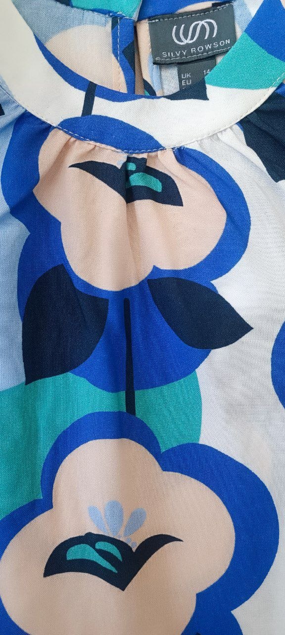 Dress Floral Viscose Maxi Dress blue Dress Floral Viscose Maxi Dress blue