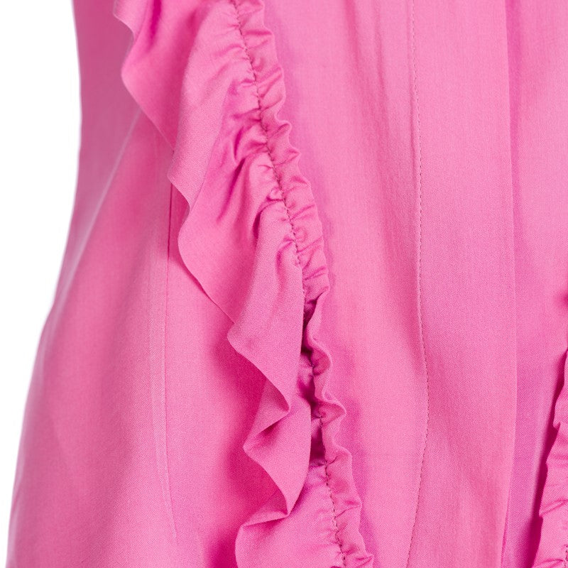 Shirt with curls on the front in pink Shirt with curls on the front in pink