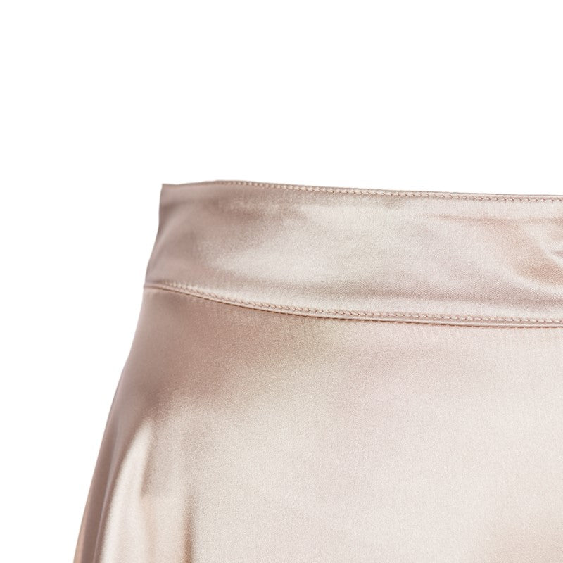 Long cloche skirt in cappuccino color Long cloche skirt in cappuccino color