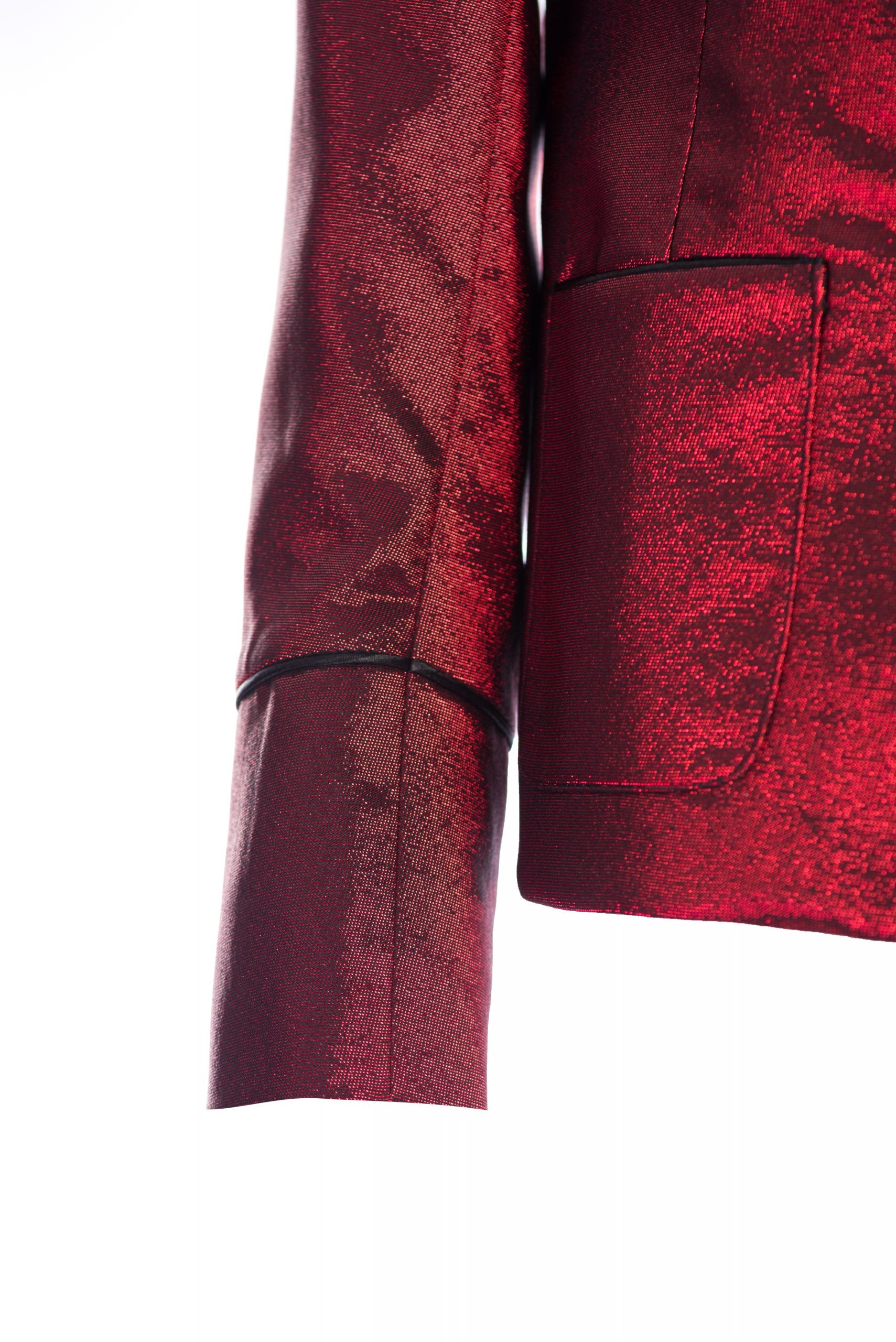Burlesque Jacket in Red Burlesque Jacket in Red – Styled full look – Silvy Rowson