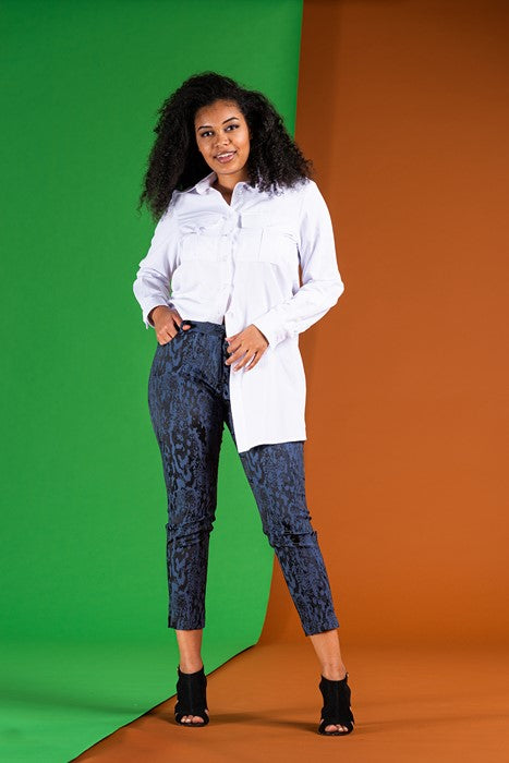 Slim trousers in blue Slim trousers in blue