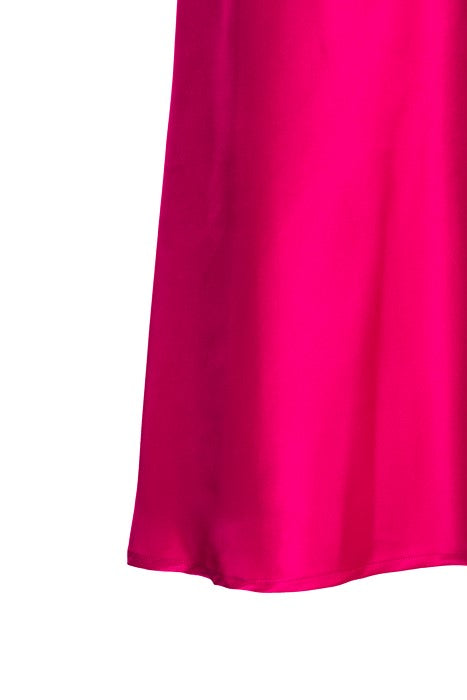 Dress with greek neckline in pink Dress with greek neckline in pink