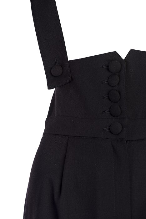 Trousers with wide belt Trousers with wide belt