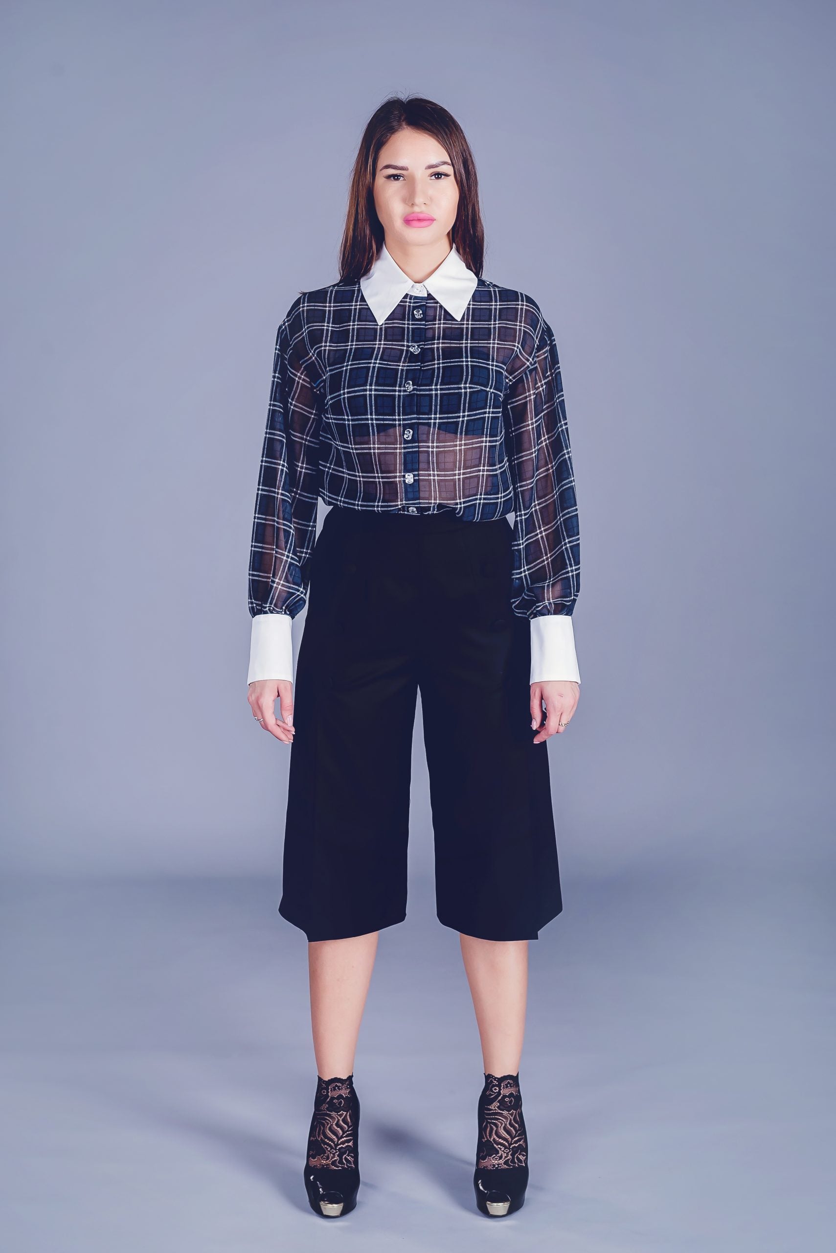 Skirt-Trousers in Black Skirt-Trousers in Black