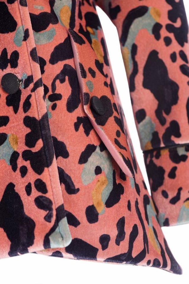 Pink leopard fusion coat Pink leopard fusion coat