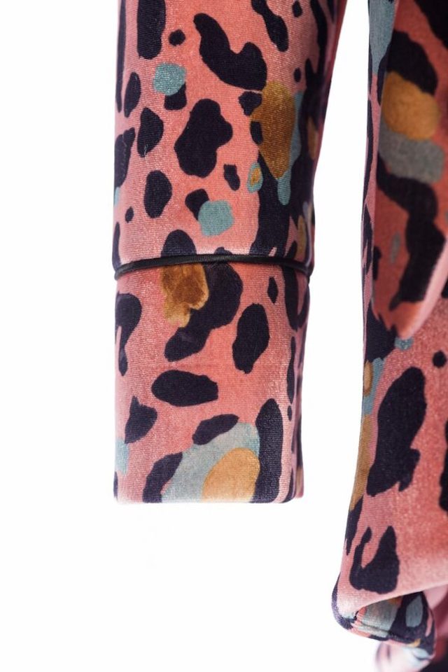 Cappotto fusion leopardato rosa Cappotto fusion leopardato rosa