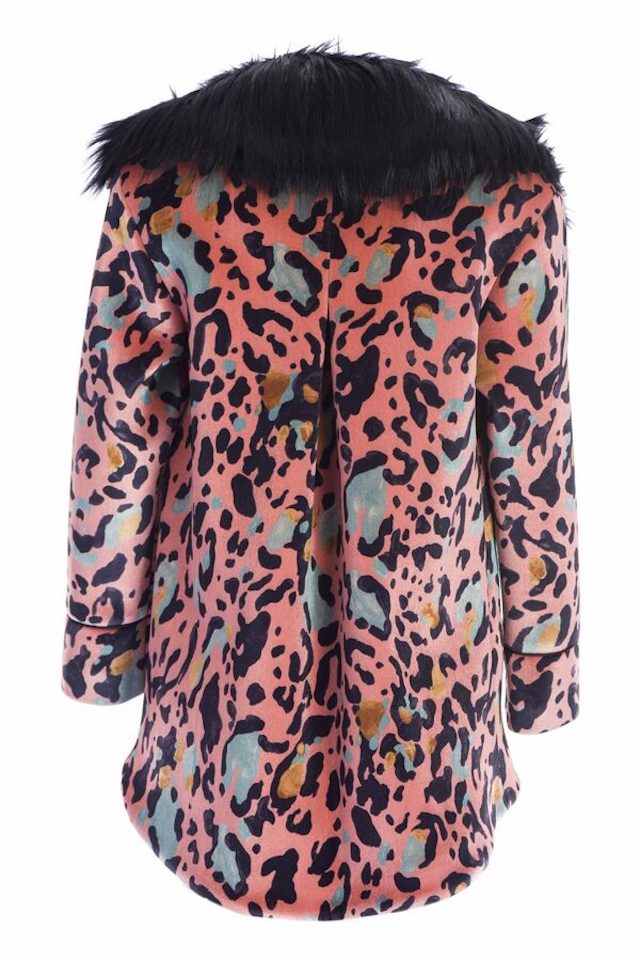 Pink leopard fusion coat Pink leopard fusion coat