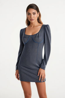 ABITO BLU SCINTILLANTE