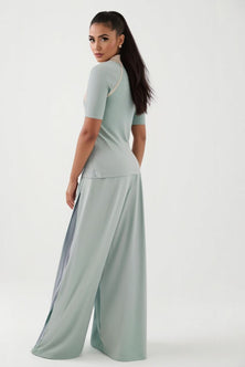 Tracksuit trousers in mint